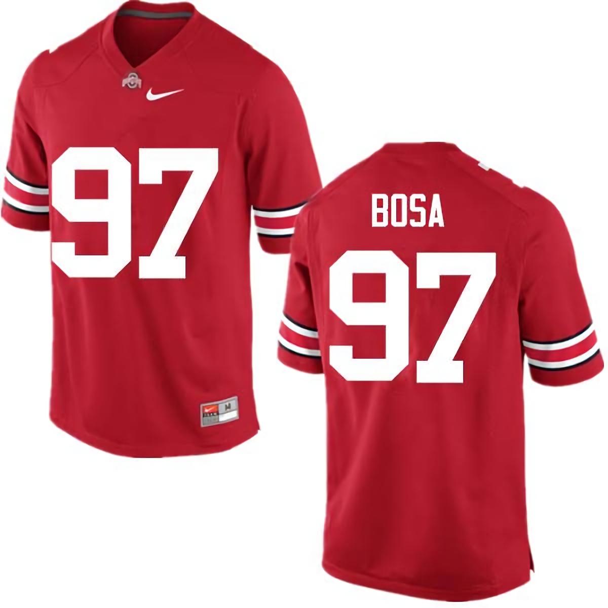 Nick Bosa Ohio State Buckeyes Men's NCAA #97 Nike Red College Stitched Football Jersey FVE0256OC